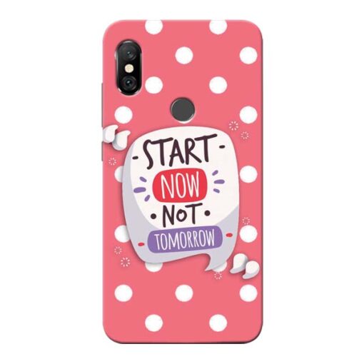 Start Now Redmi Note 6 Pro Mobile Cover