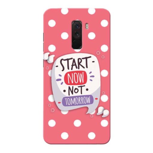 Start Now Xiaomi Poco F1 Mobile Cover