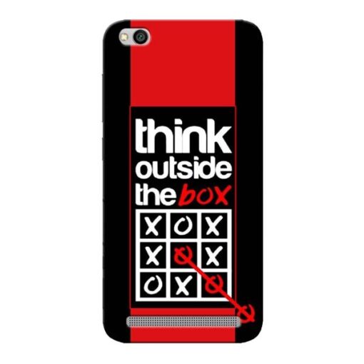 Think Outside Xiaomi Redmi 5A Mobile Cover