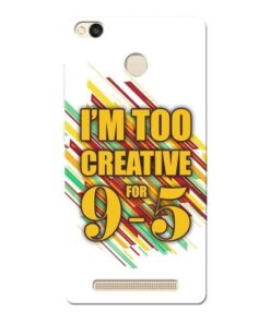 Too Creative Xiaomi Redmi 3s Prime Mobile Cover