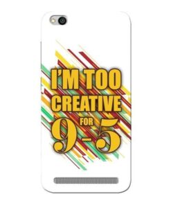 Too Creative Xiaomi Redmi 5A Mobile Cover