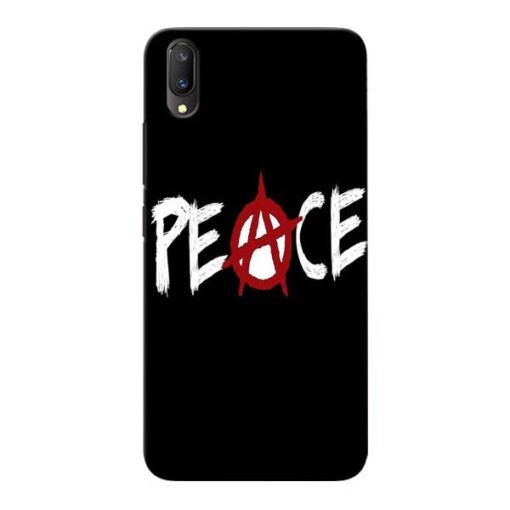 White Peace Vivo V11 Pro Mobile Cover