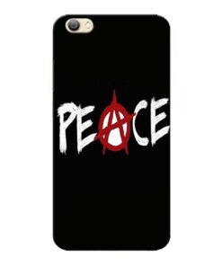 White Peace Vivo V5s Mobile Cover