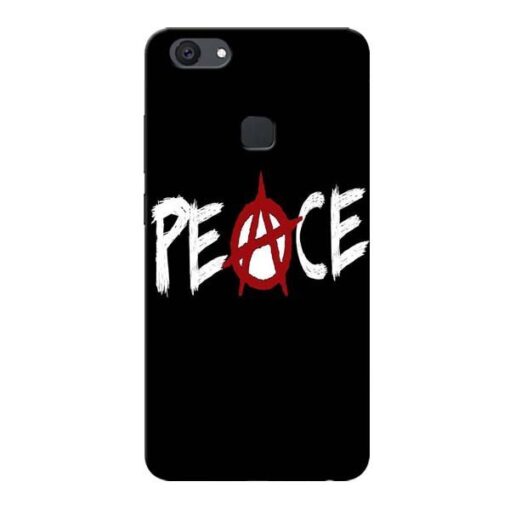 White Peace Vivo V7 Plus Mobile Cover