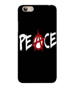 White Peace Vivo Y53i Mobile Cover