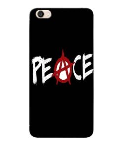 White Peace Vivo Y55s Mobile Cover