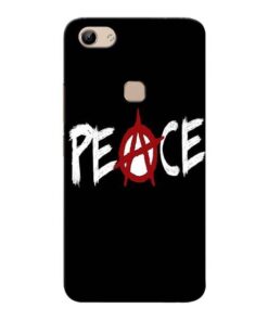 White Peace Vivo Y81 Mobile Cover