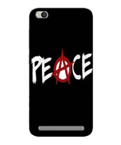 White Peace Xiaomi Redmi 5A Mobile Cover