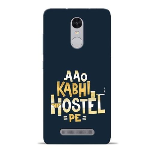 Aao Kabhi Hostel Pe Redmi Note 3 Mobile Cover