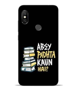Abey Padhta Koun Redmi Note 6 Pro Mobile Cover