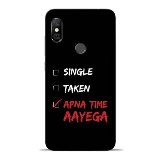Apna Time Aayega Redmi Note 6 Pro Mobile Cover