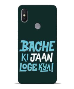 Bache Ki Jaan Louge Redmi Y2 Mobile Cover