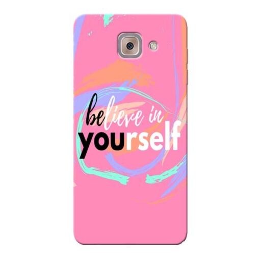 Believe In Samsung Galaxy J7 Max Mobile Cover