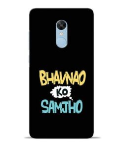 Bhavnao Ko Samjho Redmi Note 4 Mobile Cover