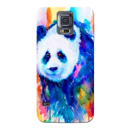 Blue Panda Samsung Galaxy S5 Mobile Cover