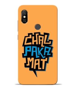 Chal Paka Mat Redmi Note 6 Pro Mobile Cover