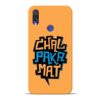 Chal Paka Mat Redmi Note 7 Pro Mobile Cover