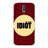 Clever Idiot Moto G4 Plus Mobile Cover