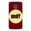 Clever Idiot Moto G6 Mobile Cover