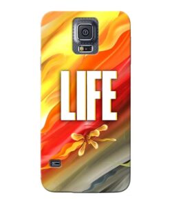 Colorful Life Samsung Galaxy S5 Mobile Cover
