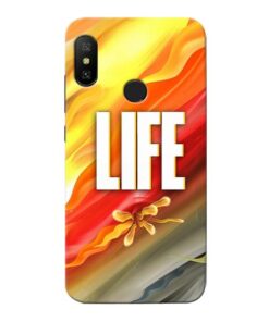 Colorful Life Xiaomi Redmi 6 Pro Mobile Cover