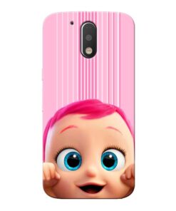 Cute Baby Moto G4 Plus Mobile Cover