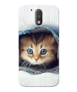 Cute Cat Moto G4 Mobile Cover