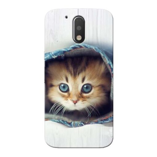 Cute Cat Moto G4 Mobile Cover