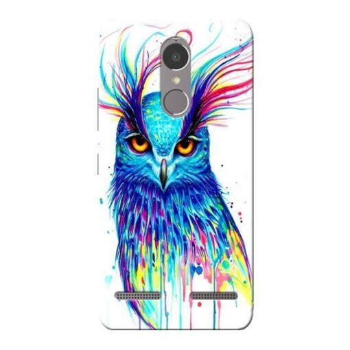 Cute Owl Lenovo K6 Power Mobile Cover