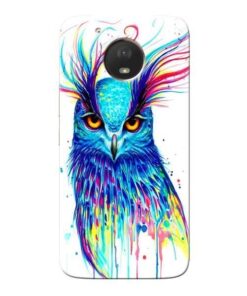 Cute Owl Moto E4 Plus Mobile Cover