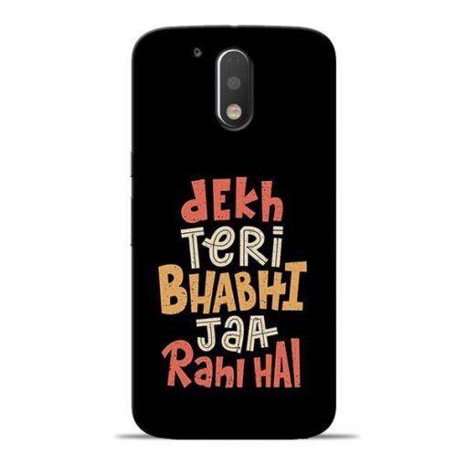 Dekh Teri Bhabhi Moto G4 Mobile Cover