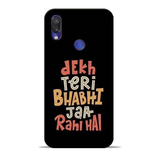 Dekh Teri Bhabhi Redmi Note 7 Pro Mobile Cover