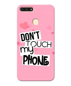 Dont Touch Honor 7A Mobile Cover