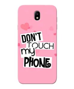 Dont Touch Samsung Galaxy J7 Pro Mobile Cover