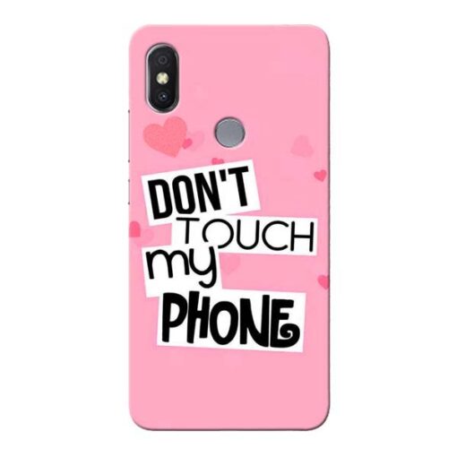 Dont Touch Xiaomi Redmi S2 Mobile Cover