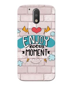 Enjoy Moment Moto G4 Plus Mobile Cover