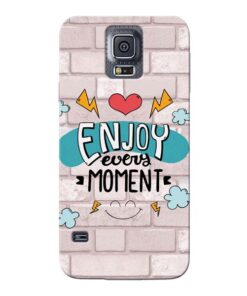 Enjoy Moment Samsung Galaxy S5 Mobile Cover