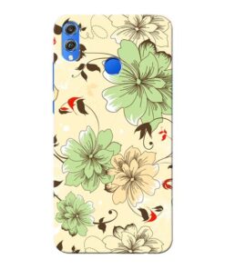 Floral Design Honor 8X Mobile Cover