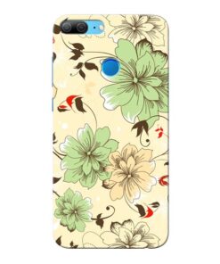 Floral Design Honor 9 Lite Mobile Cover