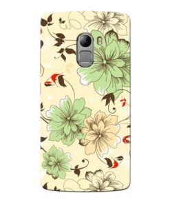 Floral Design Lenovo Vibe K4 Note Mobile Cover