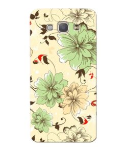 Floral Design Samsung Galaxy A8 2015 Mobile Cover