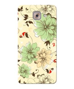 Floral Design Samsung Galaxy J7 Max Mobile Cover