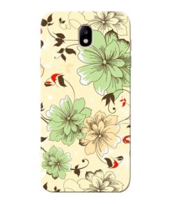 Floral Design Samsung Galaxy J7 Pro Mobile Cover