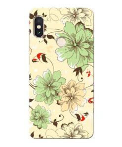 Floral Design Xiaomi Redmi Note 5 Pro Mobile Cover