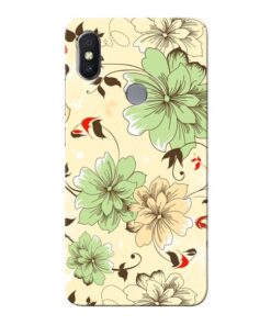 Floral Design Xiaomi Redmi Y2 Mobile Cover