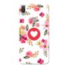 Floral Heart Asus Zenfone Max Pro M1 Mobile Cover