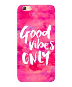 Good Vibes Oppo F3 Mobile Cover