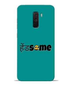 Handsome Smile Poco F1 Mobile Cover