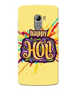 Happy Holi Lenovo Vibe K4 Note Mobile Cover