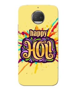 Happy Holi Moto G5s Plus Mobile Cover